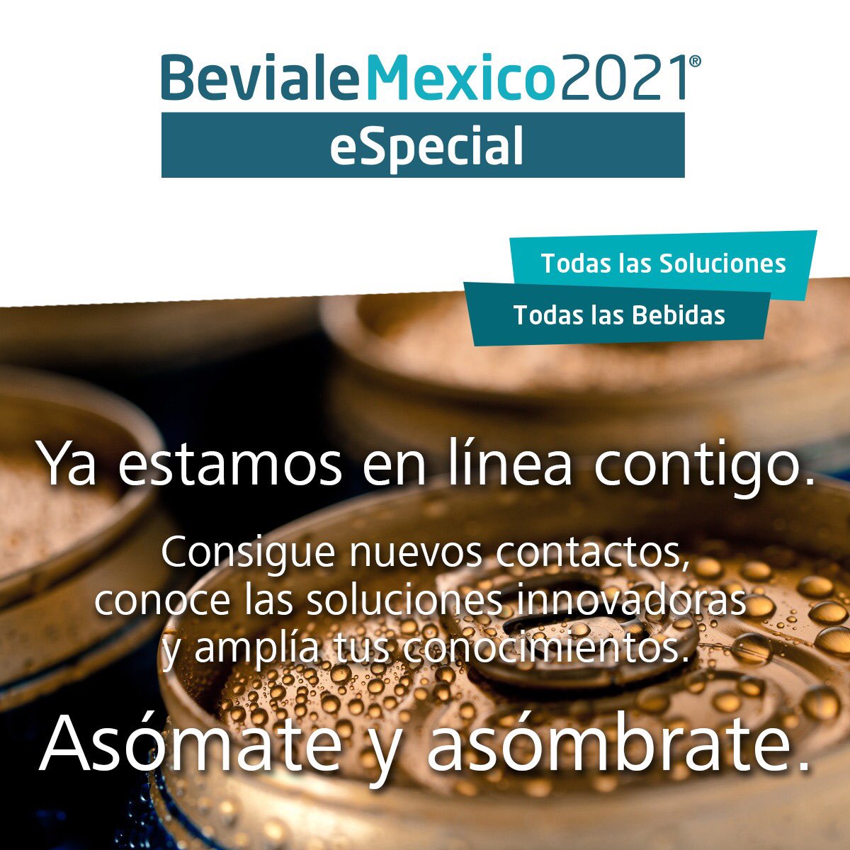 BevialeMexico's tweet photo. El costo para entrar a Beviale México eSpecial 2021, es de 29 €, ENVÍANOS UN DM Y TE REGRESAREMOS UN CÓDIGO PROMOCIONAL PARA QUE ENTRES TOTALMENTE GRATIS.

Beviale México eSpecial 2021, ofrece la oportunidad de establecer contactos a través de distintos canales de comunicación. https://t.co/HUSfAdy9CV