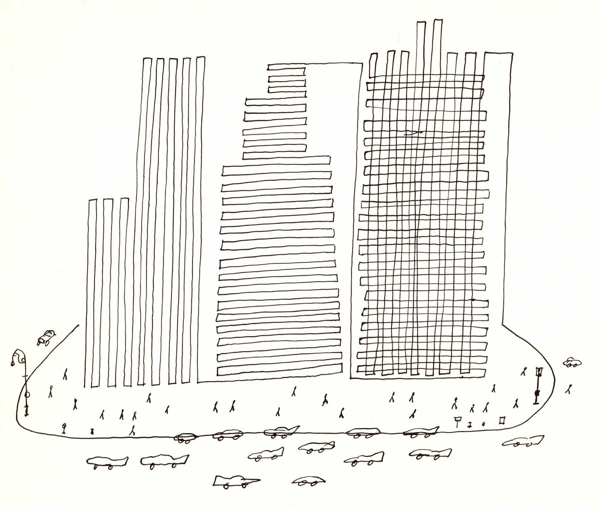 MFernandaJaua's tweet photo. Saul Steinberg, architecture &amp; cityscapes #ViernesdeArte 
Chest of Drawers Cityscape 1950
Park Avenue Collage 1954
Drawing in The New Yorker 1957
Drawing in The New Yorker 1965
https://t.co/L73wUcSHyF https://t.co/gV5IPCy911