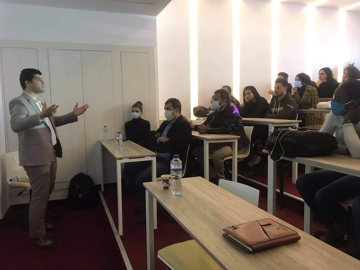 AFRICACCELERTOR's tweet photo. Our visit at a Tunisian private university Université Centrale for training the next startup generation.
#Democratizing startup #consept

#startup #entrepreneur #mindset #motivation #entrepreneurship #training #innovation #leadership #mentorship #success https://t.co/TbkcUryBfY