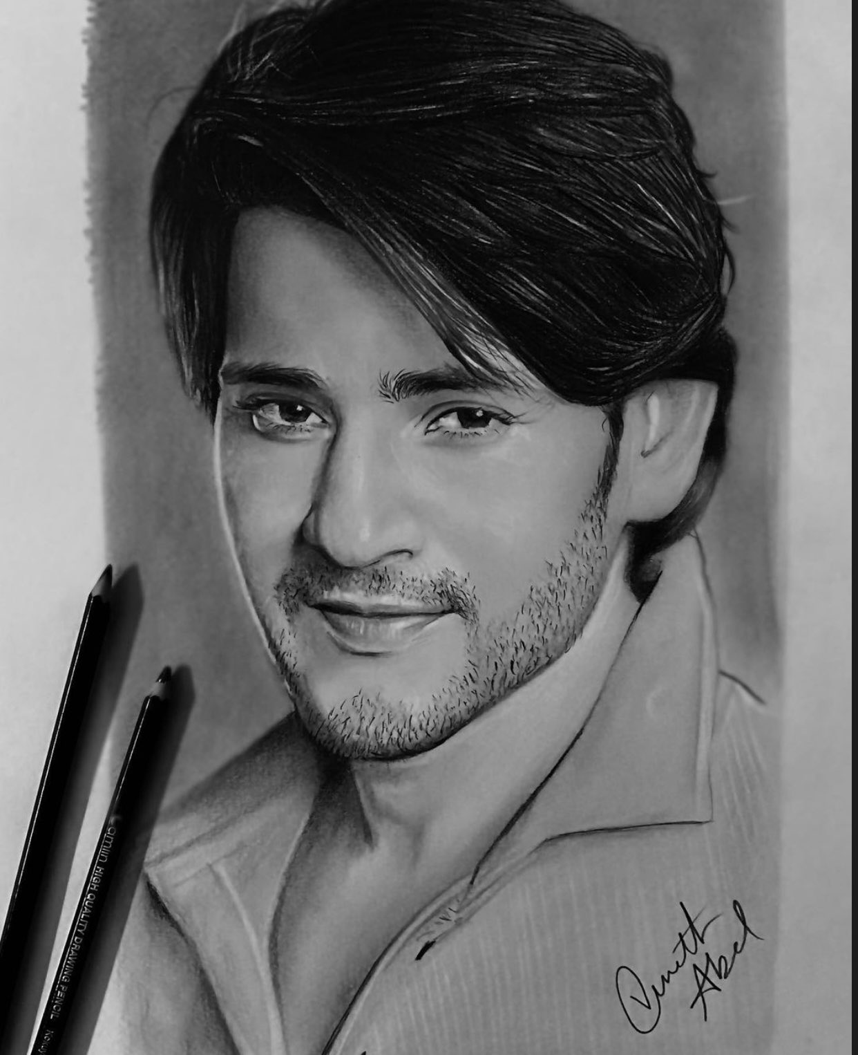 Mahesh Babu | pencil sketch - YouTube