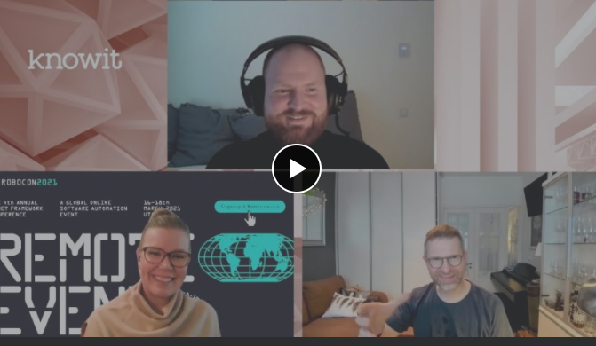 kkakkonen's tweet photo. We have a guest Hanna Saari in our #AgileAgent podcast. We talk about the meaning of #RobotFramework in conjunction with next weeks #RoboCon conference. In general, some Test Automation talk too. This is in Finnish. Enjoy! https://t.co/4LCSwC24JG @KnowitSuomi @teiok @hannasaari3 https://t.co/qfln1NOavC