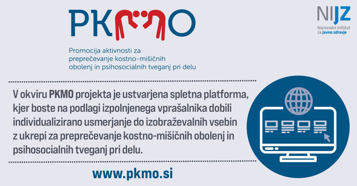 NIJZ_pr's tweet photo. Z brezplačnim spletnim orodjem 𝘶𝘨𝘰𝘵𝘰𝘷𝘪 𝘪𝘯 𝘰𝘥𝘱𝘳𝘢𝘷𝘪 tveganja za kostno-mišična obolenja in duševne stresne motnje v povezavi z delom. 👤✅👷‍♀️🧑‍💼 https://t.co/SF6UhxzZxN