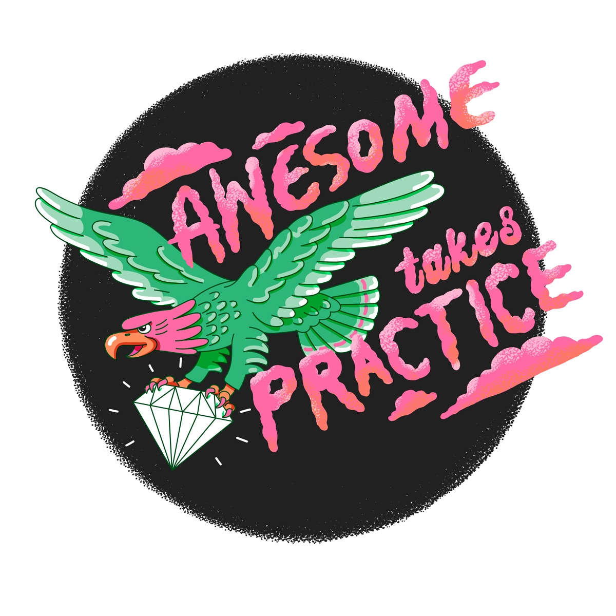 Andyillustrator's tweet image. No shortcuts to awesome, takes practice. 

#awesometakespractice#flylikeaneagle #handlettering #lettering #typography #handmade #handlettered ⁠#letteringart #handwriting #letteringdaily  ⁠
#letteringcommunity #design #modernlettering  #goodtype ⁠#bulletjournal #illustration