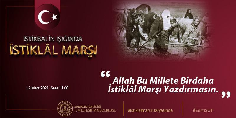 AHMET7655's tweet photo. @CoskunESEN57 @mehmetalikatip1  #istiklalmarsi100yasinda @ziyaselcuk   @samsunmem https://t.co/FVxSrREF6v