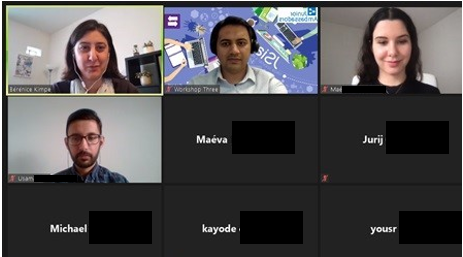 GatewayOfficeBx's tweet photo. Thank you @GIANTcampus for your kind invitation, it's always a pleasure to be part of your event #JSIAM 😁During the workshop, we discussed how to prepare a #mobility abroad, with a focus on @unibt as host institution for #research #phd #postdoc &amp; its support by @BayreuthCentre https://t.co/BYgefo2vtX