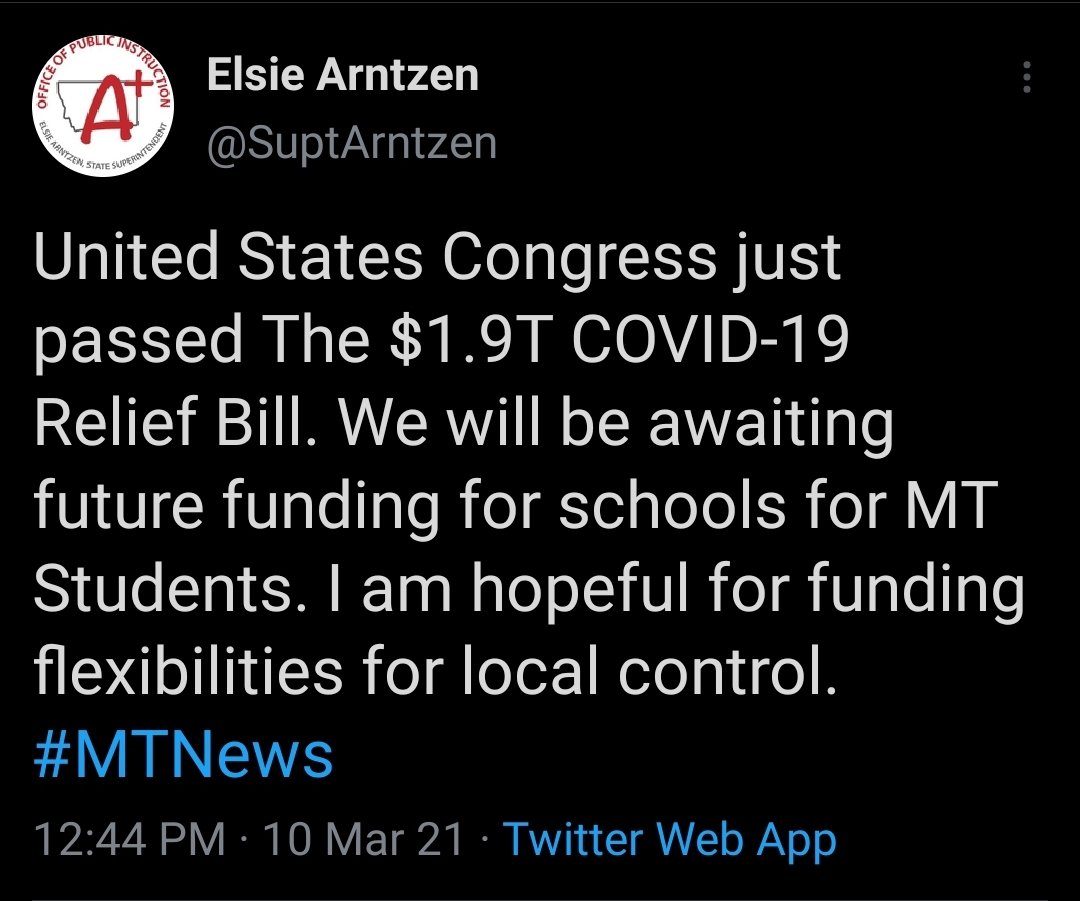 DrLaurenWilson's tweet photo. Oh, ok, so this is the GOOD local control, when we direct federal $$ to private schools? But the BAD local control, when city councils can write tobacco ordinances &amp; stuff, that's a no-no. Got it. 👍 #HB137 #mtleg https://t.co/Qtwmwafjwp
