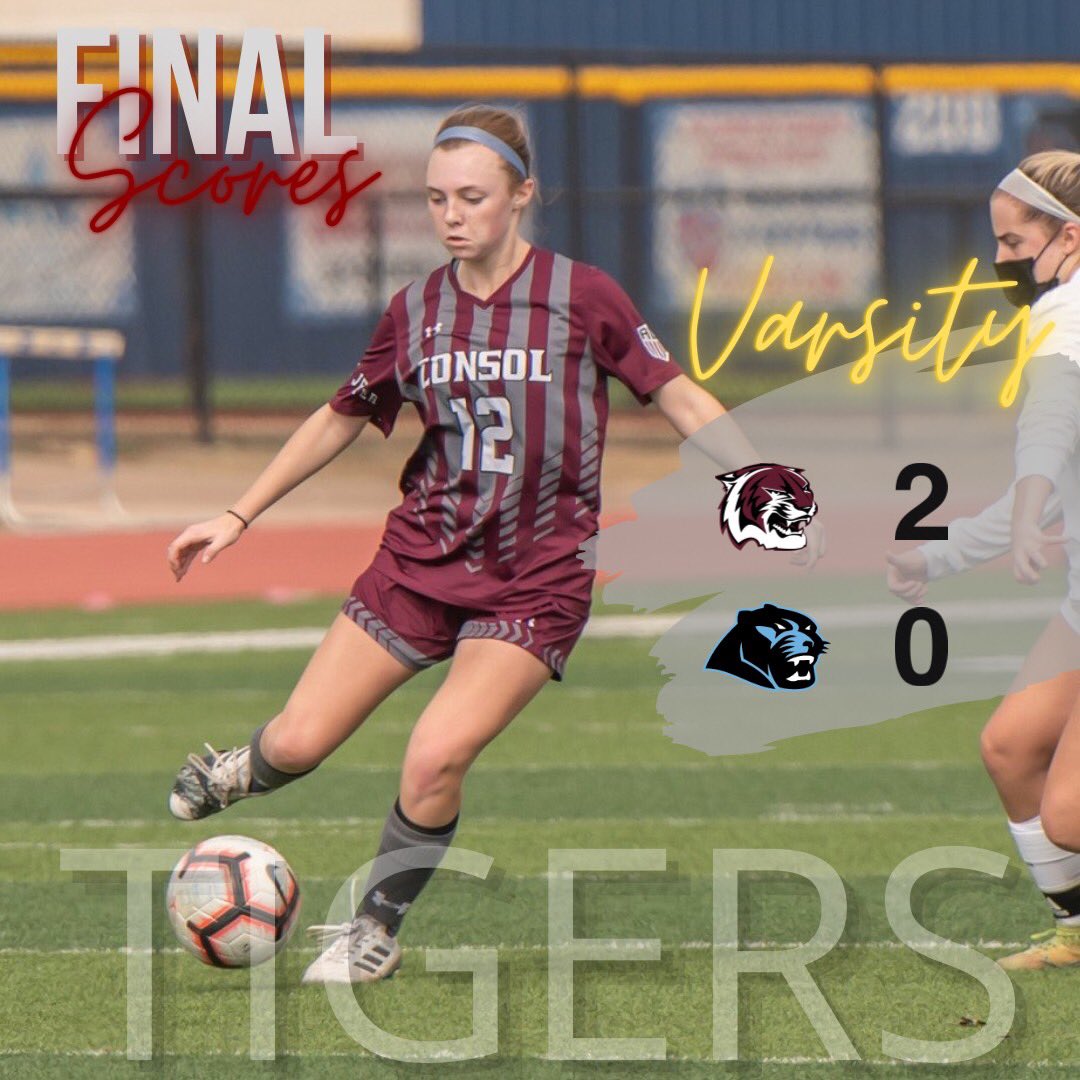 amcConsolSoccer's tweet photo. The Lady Tigers traveled to Paetow tonight &amp; left with a district win!

⚽️@belllathompson 🅰️Oria
⚽️ @Abby_yk 🅰️ @PurryEva

The girls have done a great job this week of tuning out distractions &amp; playing ball.

I couldn’t be more proud of this team.
#1and0 #controlthecontrollables https://t.co/AVQhOfpX2F