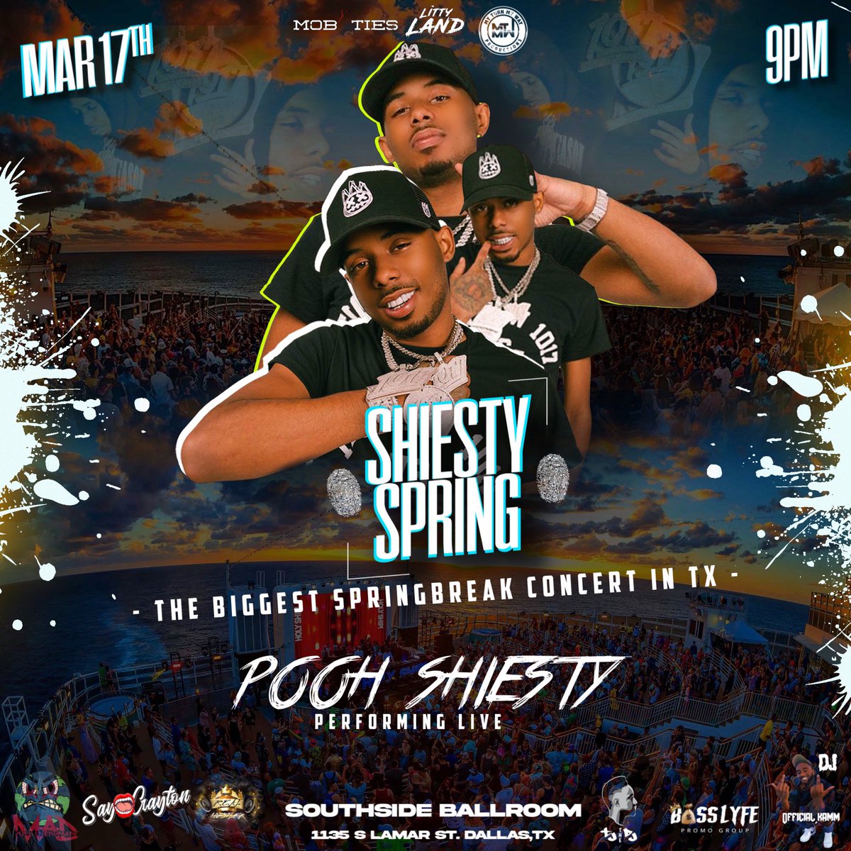 csmoove41's tweet photo. #shiestyspring next wed March 17th❗️❗️get y’all tickets now https://t.co/R93i4idMOq