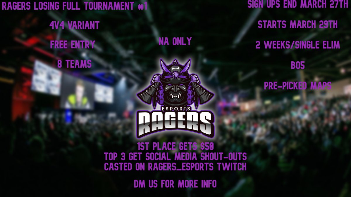 esportsragers's tweet photo. dm us!! https://t.co/SVnouJlrjX