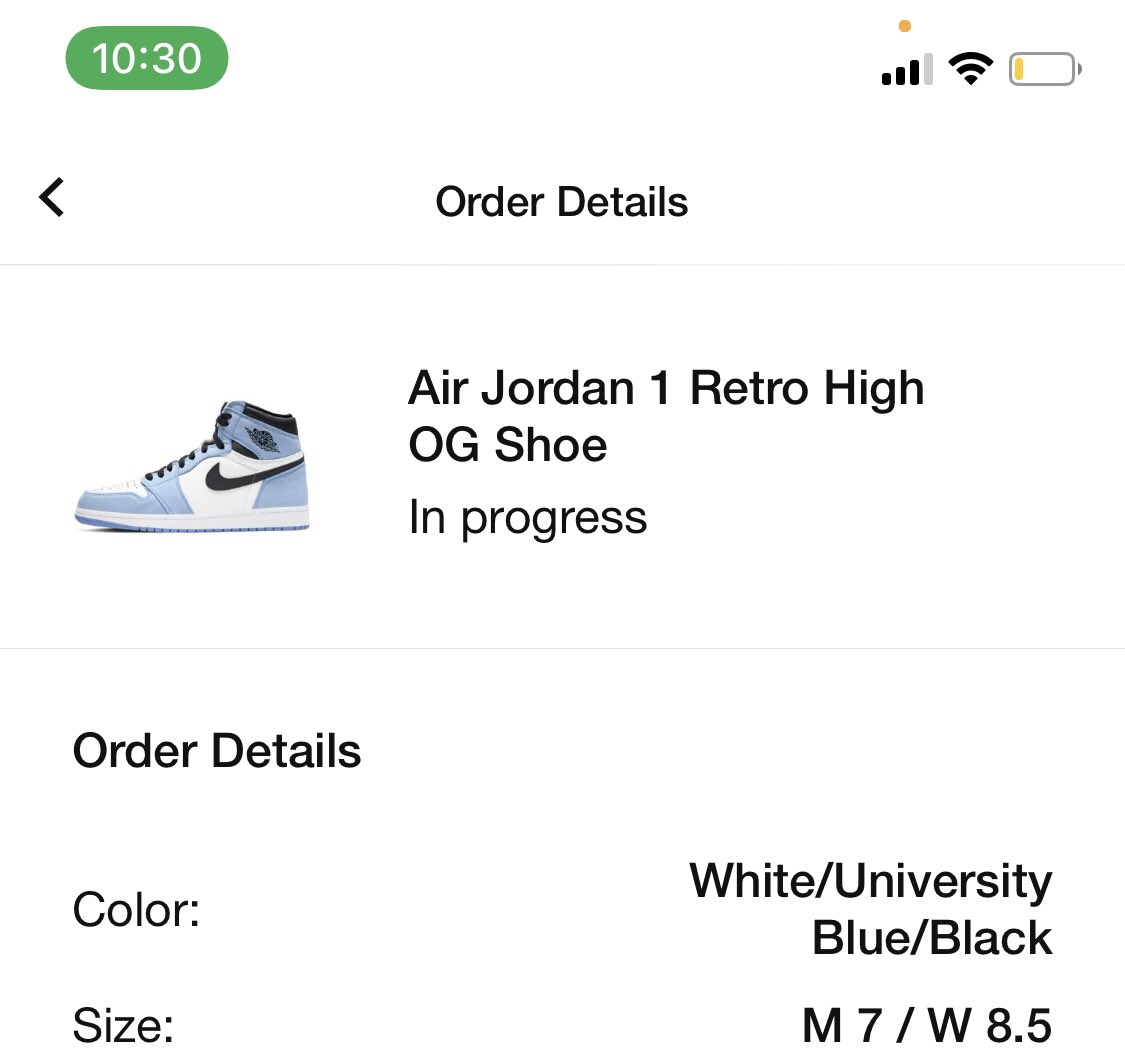 sneakergoat's tweet photo. If anybody wants to buy my Jordan 1 University Blue Size 7 Deadstock Lmk!  #jordan1universityblue #jordan1 #shoereseller #SNKRS #Jordan https://t.co/27S5j2LfjV