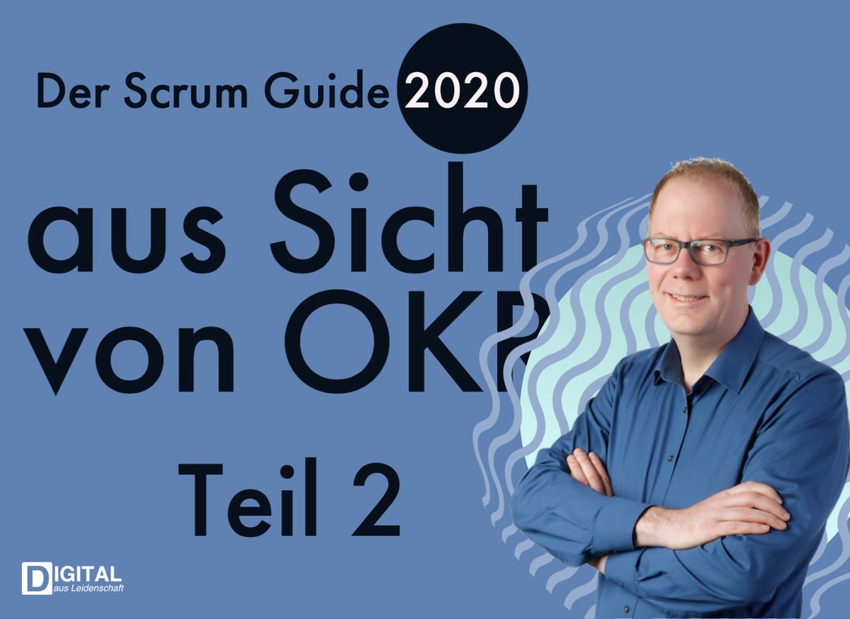 IT_Digital_AC's tweet photo. Der Scrum Guide 2020 aus Sicht von Objectives & Key Results
Im zweiten Teil meiner Miniserie zum neuen Scrum Guide, schaue ich auf das Zusammenspiel von Scrum und OKR. Und da gibt einige Überraschungen
https://t.co/ocTMXYc9rf
#Scrum2020, #OKR https://t.co/8OzFTHHSxZ