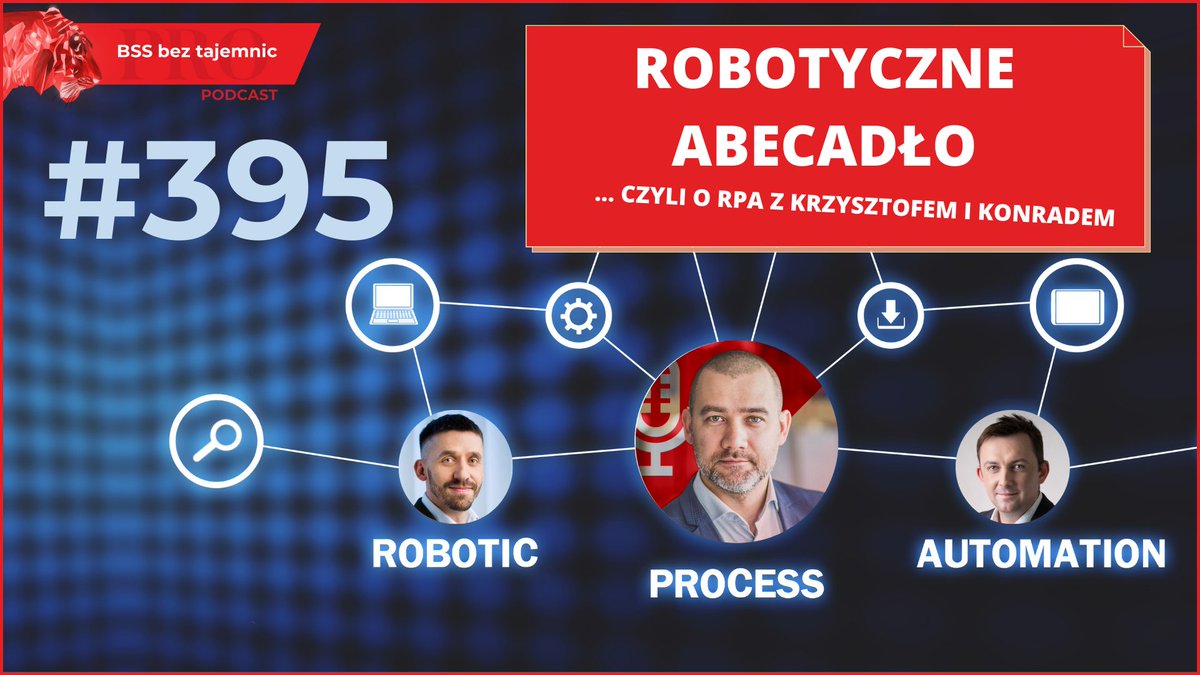 drwiktor's tweet photo. RPA i świat robotów! Ależ ja lubię wracać do rozmów na ten temat. I dziś serwuję Wam kolejny #podcast #BSSbeztajemnic tym razem z gośćmi z #Mindbox
Obejrzyjcie - https://t.co/e1QnrMDNXj
Posłuchajcie - https://t.co/H9c0KGeu5v
#RPA #automatyzacja #digitalizacja #robotyzacja https://t.co/fb5LrPV1OO