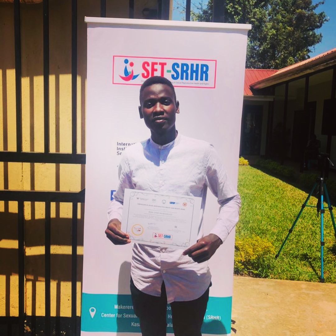 I’m super excited about my new achievement, A TOT certificate in SRHR 
With this knowledge in SRHR and my knowledge in Mental health, I’m in a position to embed the two so as to increase  teams, young people and individuals making informed and sustainable decisions