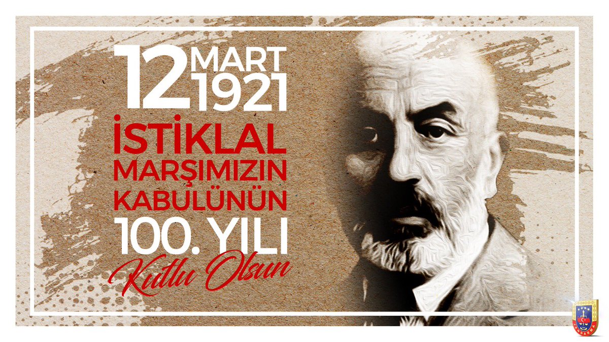 Allah bu millete bir daha İstiklal Marşı yazdırmasın.

İstiklal Marşı'mızın kabulünün 1️⃣0️⃣0️⃣'üncü yılını kutluyor, milli şairimiz Mehmet Akif Ersoy'u rahmet, minnet ve saygıyla anıyoruz.🇹🇷
#İstiklalMarşı