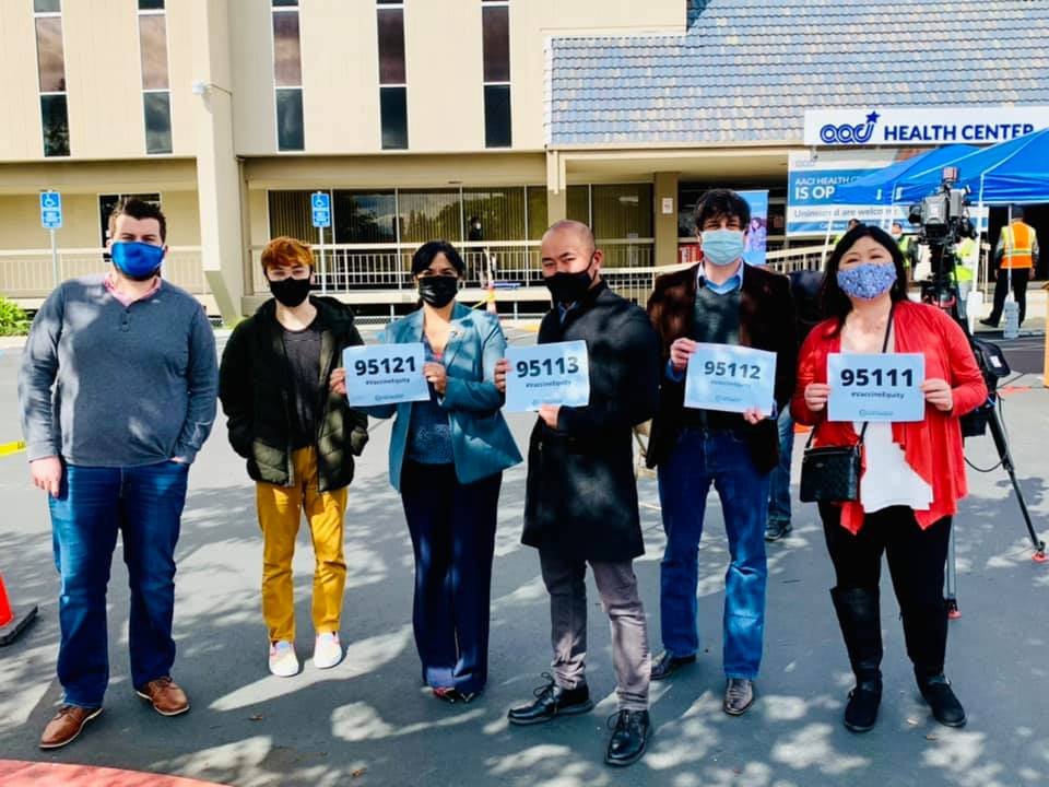 JRfromCupertino's tweet image. Thank you @SupCindyChavez @SusanEllenberg @mtnviewellen @RodSinks @sylvialeong408 @JustinLardinois @AliSapirman @lamnguyencomms @neil_park_ @nakniart for pushing for Santa Clara County to receive its fair share of vaccines for vulnerable communities! #vaccinequity