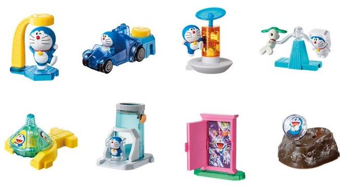 ハッピーセット ドラえもん21 はいつまで 週末限定の特典シール情報も