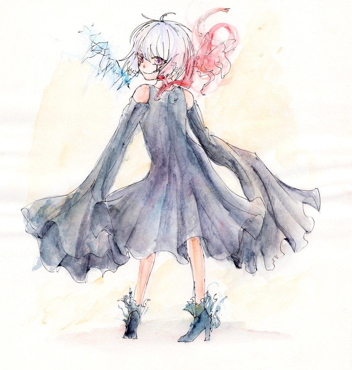 うちのルア ルミテリアは可愛い かわいいな ラキそべのイラスト