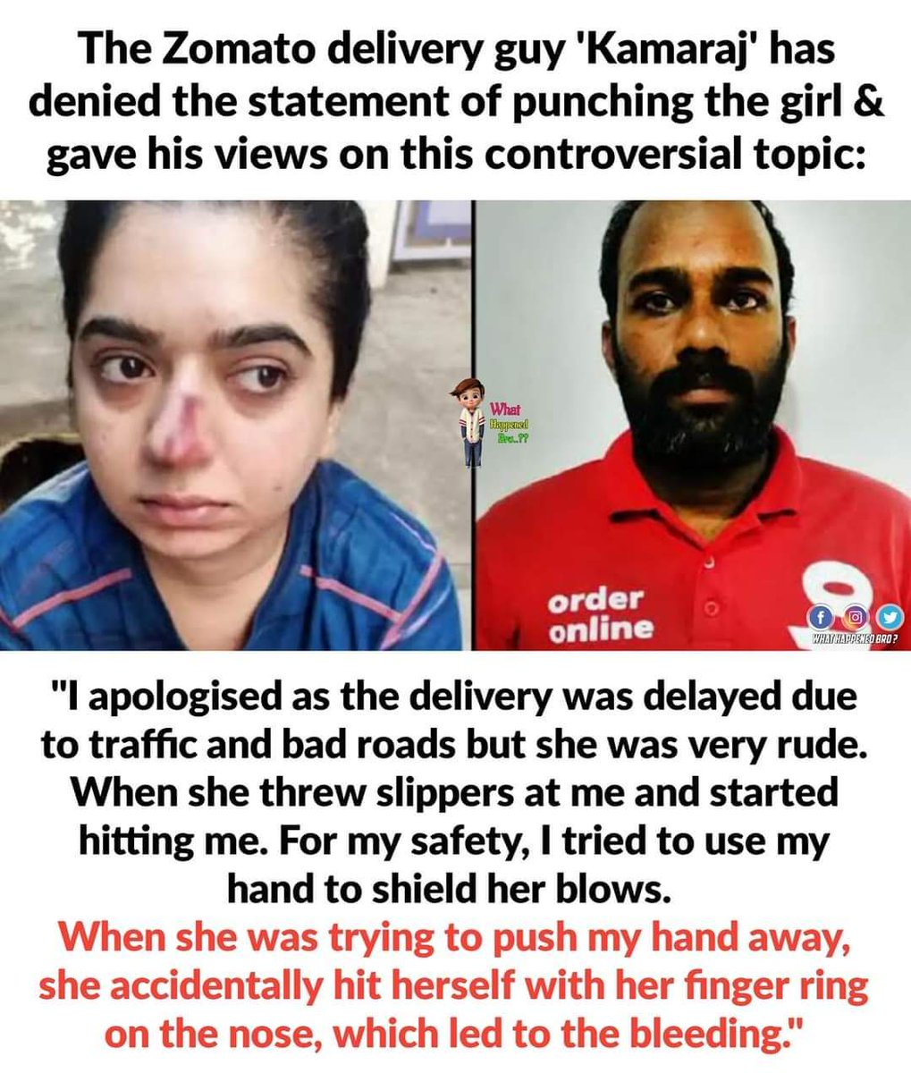 #zomatodeliveryboy Such a clever statement by delivery boy. Relatable to  Samlan Khan is virgin and Rahul Gandhi is most brilliant men on the earth