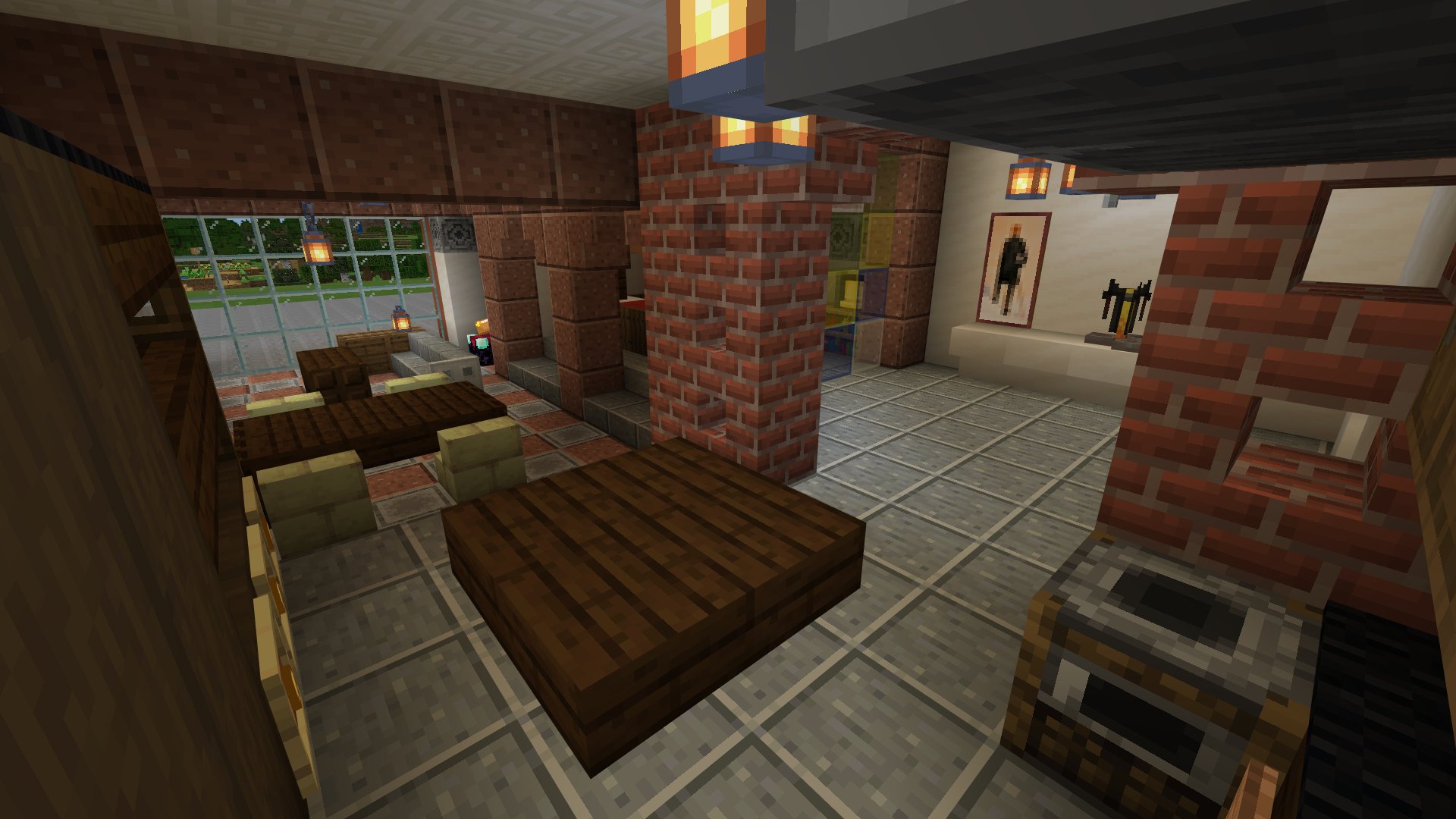 Ninja踊 マイクラ建築 昔のヨーロッパチックな部屋をバニラで頑張ってみた 一番の衝撃はこれがマンションのゲストルームであること マイクラ マインクラフト マイクラ建築 バニラ建築 T Co Kipt4skx6y Twitter