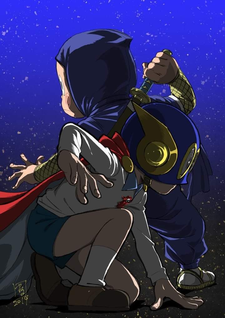 Perman with ninja hattori. 

#indiawantsperman #PermanNewSeries #wewantsperman