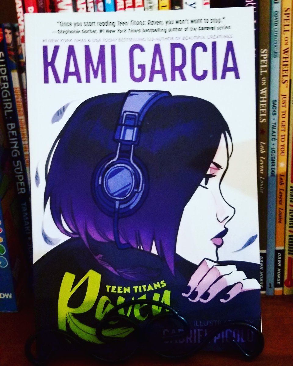 Day 11 of #WHM brings us to "Teen Titans: Raven" by <a href="/kamigarcia/">Kami Garcia</a>
<a href="/_gabrielpicolo/">picolo</a> w/ <a href="/emmakubert/">Emma Kubert</a> <a href="/JonSommariva/">Jon Sommariva</a> <a href="/TENapolitano/">Tom Napolitano</a>

Another great <a href="/DCComics/">DC Comics</a> graphic novel that ticks all the right boxes!

instagram.com/p/CMTrjfqFgq3/…