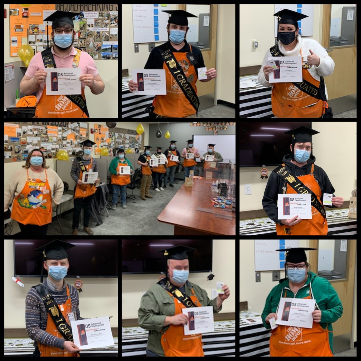 nicolegdula1304's tweet image. After three days packed full of virtual learning and development, it's time for DS AD 🎓 Graduation!! Congratulations to ALL attendees and a special shout out to our very own #1304 graduating class!!
#PNW #associatedevelopment #develop #LeadershipDevelopment #graduation2021