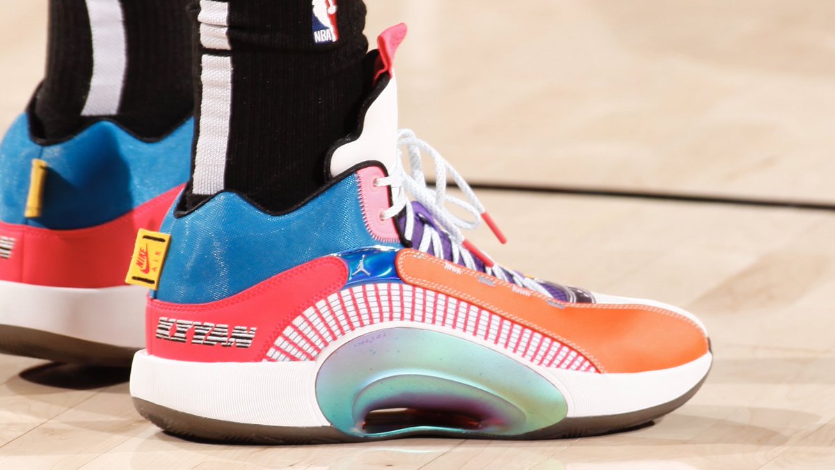 Solecollector Com Carmeloanthony S Kiyan Air Jordan 35 Pe Is Inspired By His Son And His Favorite Colors Solecollector Com Carmeloanthony S Kiyan Air Jordan 35 Pe Is Inspired By His Son And His Favorite Colors