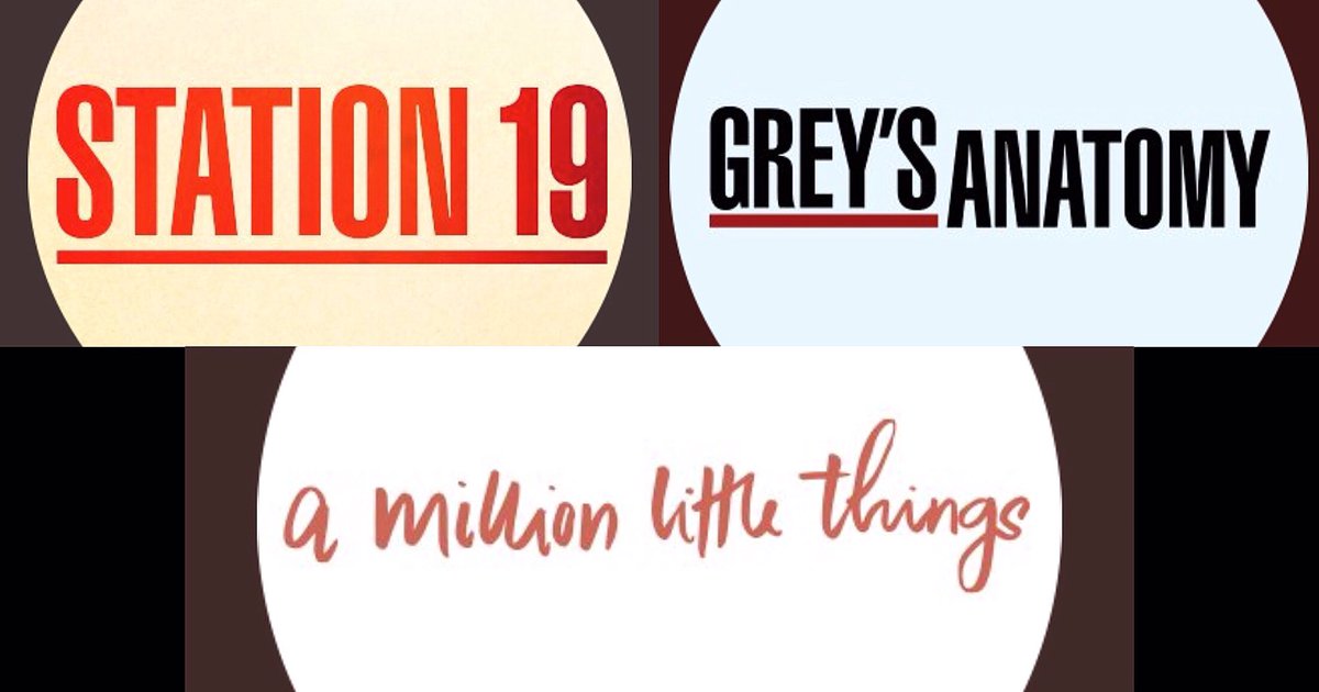 debrapalermo's tweet photo. Time to start my Thursday night MUST SEE TV binge... @Station19 @GreysABC @AMillionABC #Station19 #GreysAnatomy #AMillionLittleThings #MyShowsAreBack #YAY #TVFanGirl โฅ๏ธ๐บ https://t.co/lzjF1LyK5F