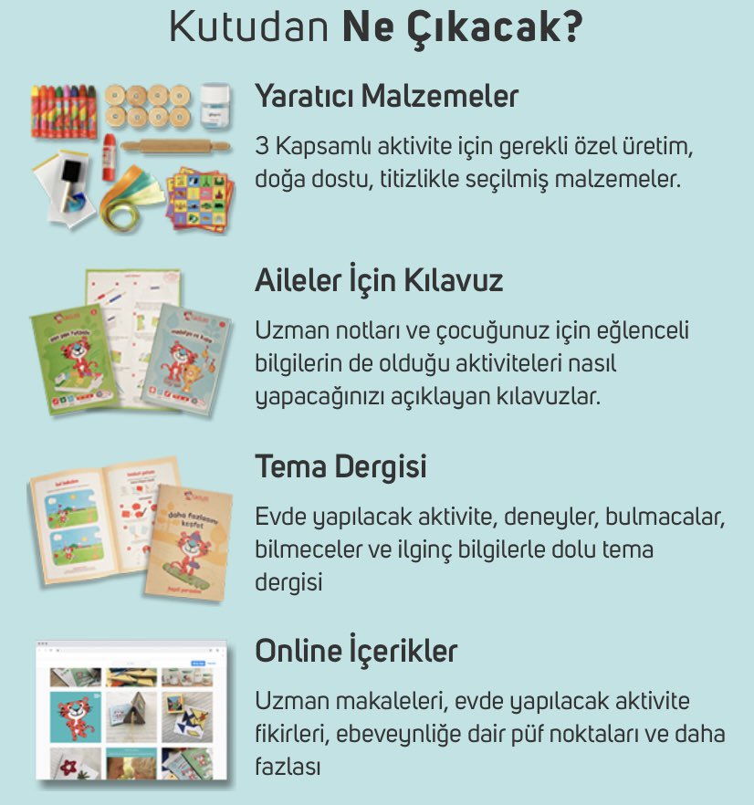 Pakolino kutumdan ne çıkacak diye merak eden miniklemize 🥰🌈 Yaratıcı Malzemeler, Aileler için Kılavuz, Tema Dergisi, Online İçerikler hepsi Pakolino ile elinizin altında olacak✌🏻 #pakolino #pakolinocom #aktivitekutusu #okulöncesietkinlikleri