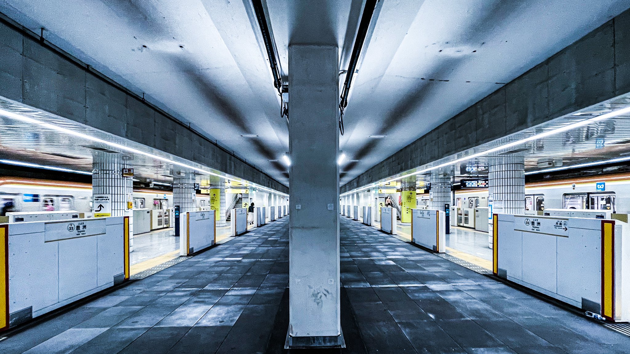 Mgrtmyk 東京メトロ有楽町線 豊洲駅 豊洲駅 豊住線 T Co Urgug0zid6 Twitter