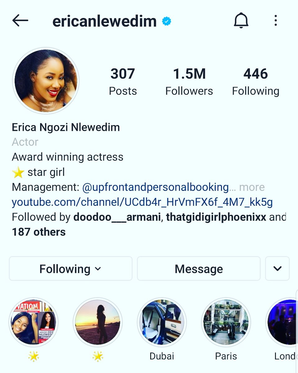 amaraebere9's tweet photo. Congratulations on ur 1.5 million organic followers my Love...the ministry is moving.
#EricasBirthdayEve
#Erica27Loading
#EricaOnFire https://t.co/6GP3LunZXM