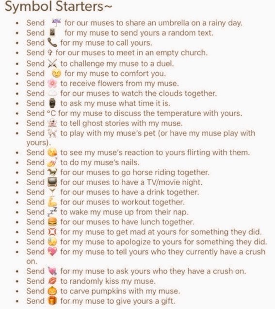 //I saw a few people doing this, and I am always looking for new interactions, so go ahead and comment with the emoji of your choosing, if you wanna

#ATLARP #LOKRP #TLOKRP #MVRP