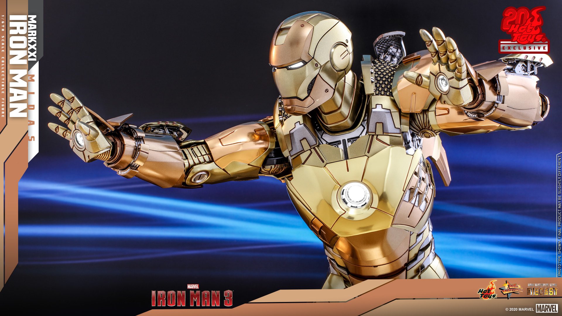 ホットトイズ　アイアンマン　ミダス　ダイキャスト ホットトイズ アイアンマン ミダス DIECAST ダイキャスト版・マーク21