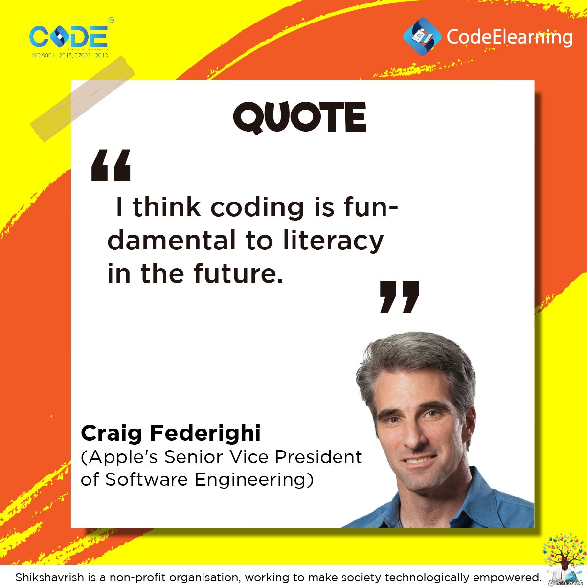 codeelearning's tweet image. Enlighten your child with our courses specially curated for coding and make them future-ready
codeelearning.in