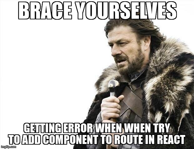 overflow_meme's tweet image. Getting error when when try to add component to route in react stackoverflow.com/questions/6659… #ecmascript5 #reactjs #typescript #javascript