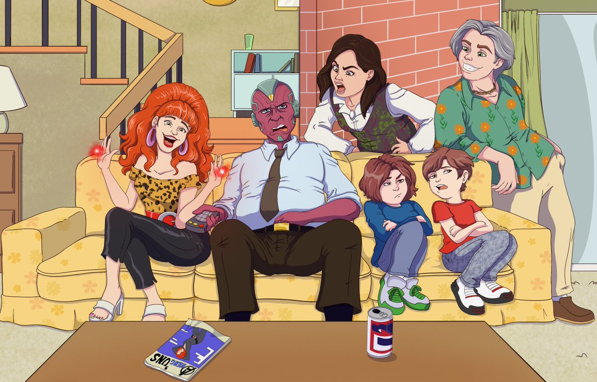 #WandaVision should have had a 90s dysfunctional family sitcom episode. 