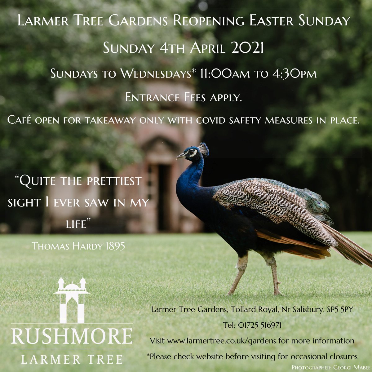 Larmer Tree Gardens | Wedding & Event Venue | UK tweet media