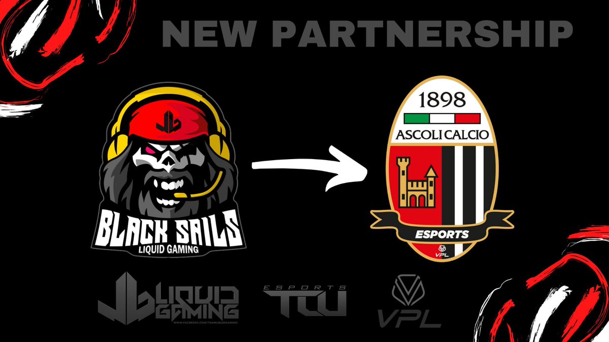 Ascoli Calcio 1898 FC SpA (@ascolicalciofc) on Twitter photo Nuova partnership eSport, lato PlayStation.
Da oggi i @BlackSailsFIFA saranno parte integrante di <a href="/ascolicalcioesp/">Ascoli Calcio eSport</a> e con loro anche la Società di eventi/servizi <a href="/TheUniverseLan/">TCU esports</a> e <a href="/_LiquidGaming/">LiquidGaming.It</a>.
<a href="/VPLItaly/">VPL Italy 🇮🇹</a> <a href="/VPLglobal/">Virtualproleague</a>
#LaReginaDelleMarche Nuova partnership eSport, lato PlayStation.
Da oggi i @BlackSailsFIFA saranno parte integrante di <a href="/ascolicalcioesp/">Ascoli Calcio eSport</a> e con loro anche la Società di eventi/servizi <a href="/TheUniverseLan/">TCU esports</a> e <a href="/_LiquidGaming/">LiquidGaming.It</a>.
<a href="/VPLItaly/">VPL Italy 🇮🇹</a> <a href="/VPLglobal/">Virtualproleague</a>
#LaReginaDelleMarche