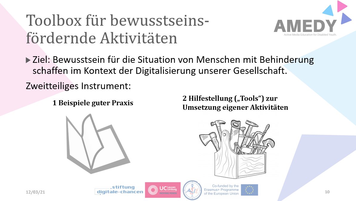 digitalechancen's tweet photo. Bei unserem heutigen, sehr fruchtbaren #AMEDY Fachaustausch ging es um die Frage, wie man in unserer Gesellschaft das Bewusstsein für die Situation von Menschen mit Behinderung im Kontext der Digitalisierung fördern kann. https://t.co/wihjWu6VhV