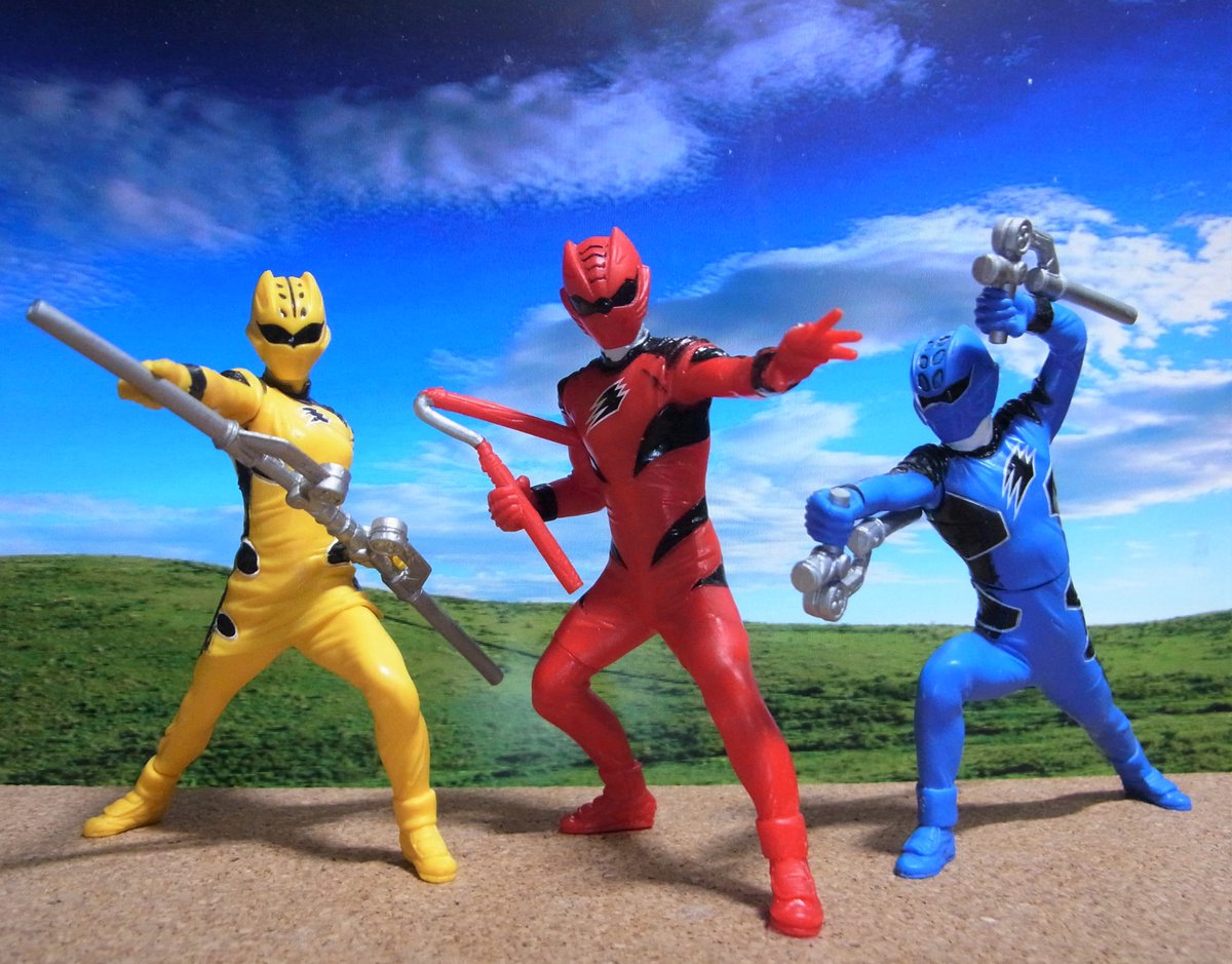 がちゃがちゃフィギュアHGシリーズ・獣拳戦隊ゲキレンジャー【2007年