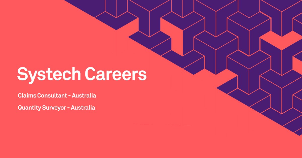 We have several exciting opportunities available to qualified Quantity Surveyors and Claims Consultants who are interested in joining our leading construction consultancy team in Australia.

systech-int.com/careers/opport…