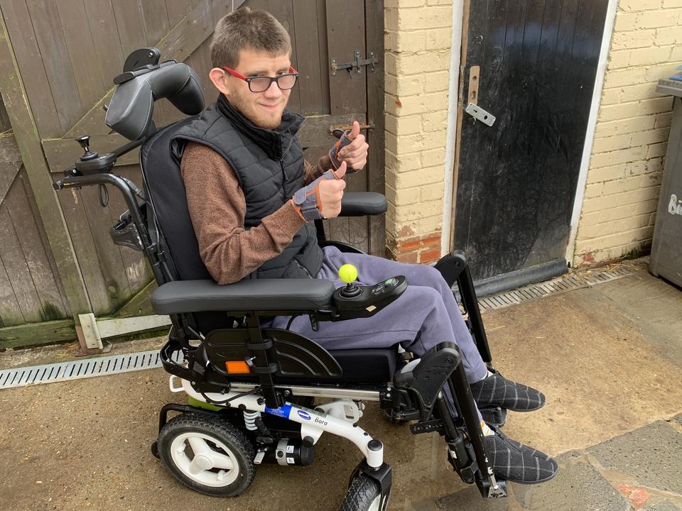 PJ Is Thriving in His New Wheelchair donationswithadifference.org/news/154/pj-is…