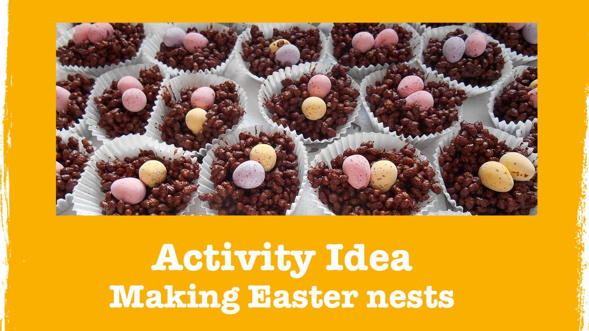 NFYFC's tweet photo. 🐣With only a few weeks left until Easter, it’s the perfect time for some seasonal club activities.
Why not make Easter treats during an online club meeting? We have a recipe for Easter nests here 👉 https://t.co/aYgngwbwUS
#clubprogramming #YFCatHome #YoungFarmers https://t.co/Nrn1x8ae1a
