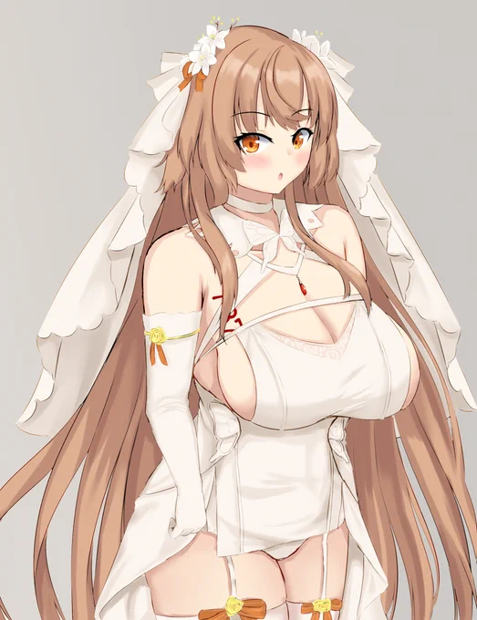 ウエディングイサカ(トリミング版)#少女前線 #ドルフロ #GirlsFrontline #소녀전선 