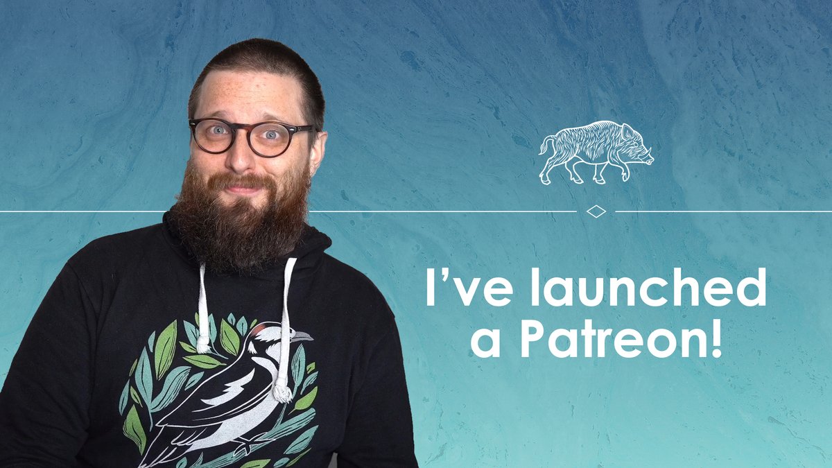 I have officially launched on Patreon! Visit patreon.com/johnnychiodini or watch this video for more details and find my channel - youtu.be/EFHnJbcQcbw