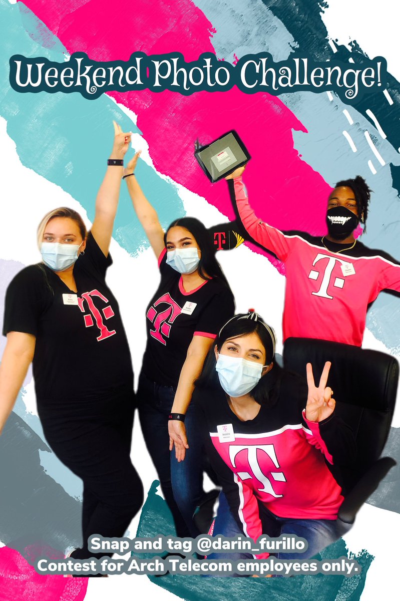 Join me for a #weekend photo challenge!  Snap a pic of you and your team sharing your #oneteaonevision enthusiasm!  Tweet and tag me! I’ll be rewarding happy smiles 😃 😊 😀 with <a href="/Starbucks/">Starbucks</a> gift cards ALL WEEKEND! ☕️ 

(Challenge for <a href="/Arch_Telecom/">Arch Telecom | Employee Owned</a> employees only.)