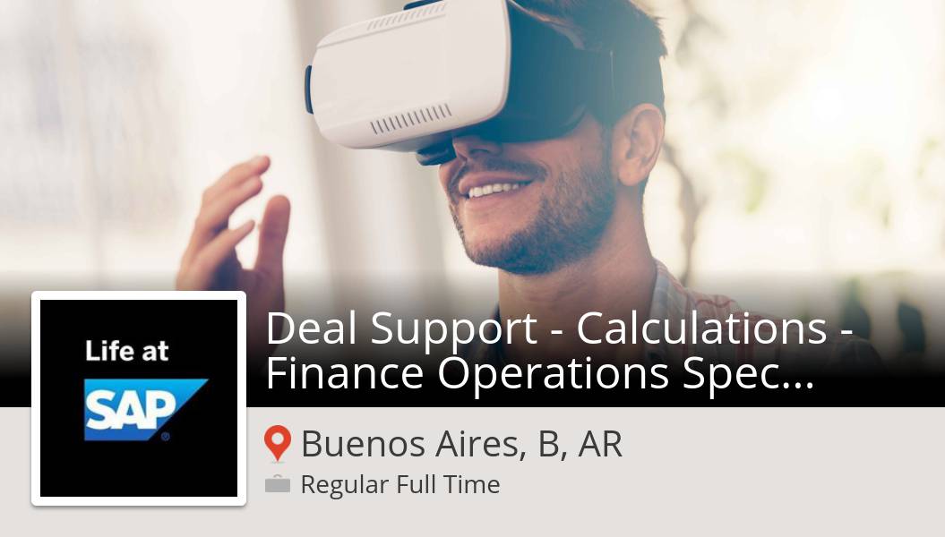 nicofll's tweet photo. Nueva #oferta en #SAP en #BuenosAiresBAR! Deal #Support - Calculations - Finance #Operations Specialist https://t.co/4XLNwKl0Be #JobsAtSAP https://t.co/q2Cy8mOfqd