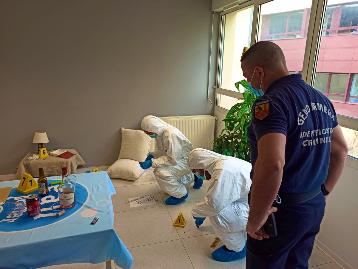 Gendarmerie_048's tweet photo. #VendrediLecture
Ils sont 20 enquêteurs qui apprennent à lire dans les scènes d’infraction pour relever les traces et indices
Formés par nos 3 « experts » pendant 3 jours ils sont nos futurs « techniciens en identification criminelle de proximité » #TICP #formation #enquête https://t.co/z7BJYBzpyZ