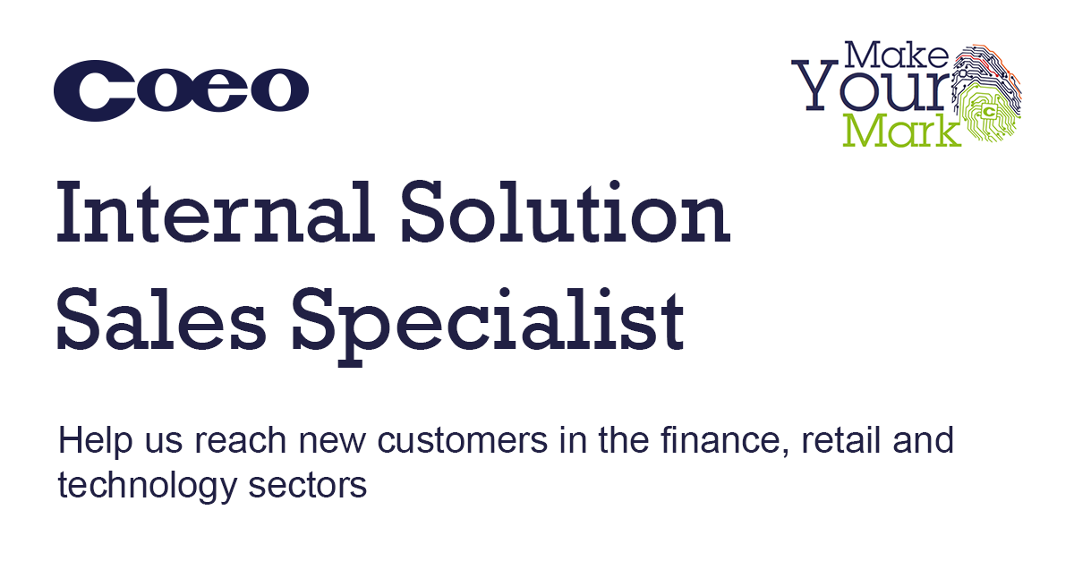JimmyBoo's tweet photo. Do you have a history of selling managed services? Join our growing Sales Team and help businesses predict their future through the effective use of data.

#AmHiring #Careers #Data https://t.co/esq4vXphkU