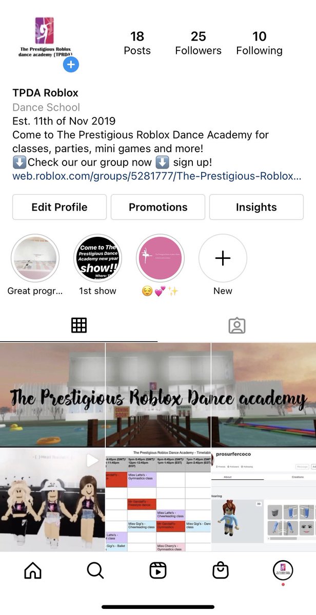 The Prestigious Roblox Dance Academy Tpdaroblox Twitter - roblox dance studio names